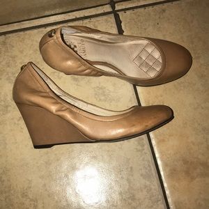 Vince Camuto Nude  wedges
